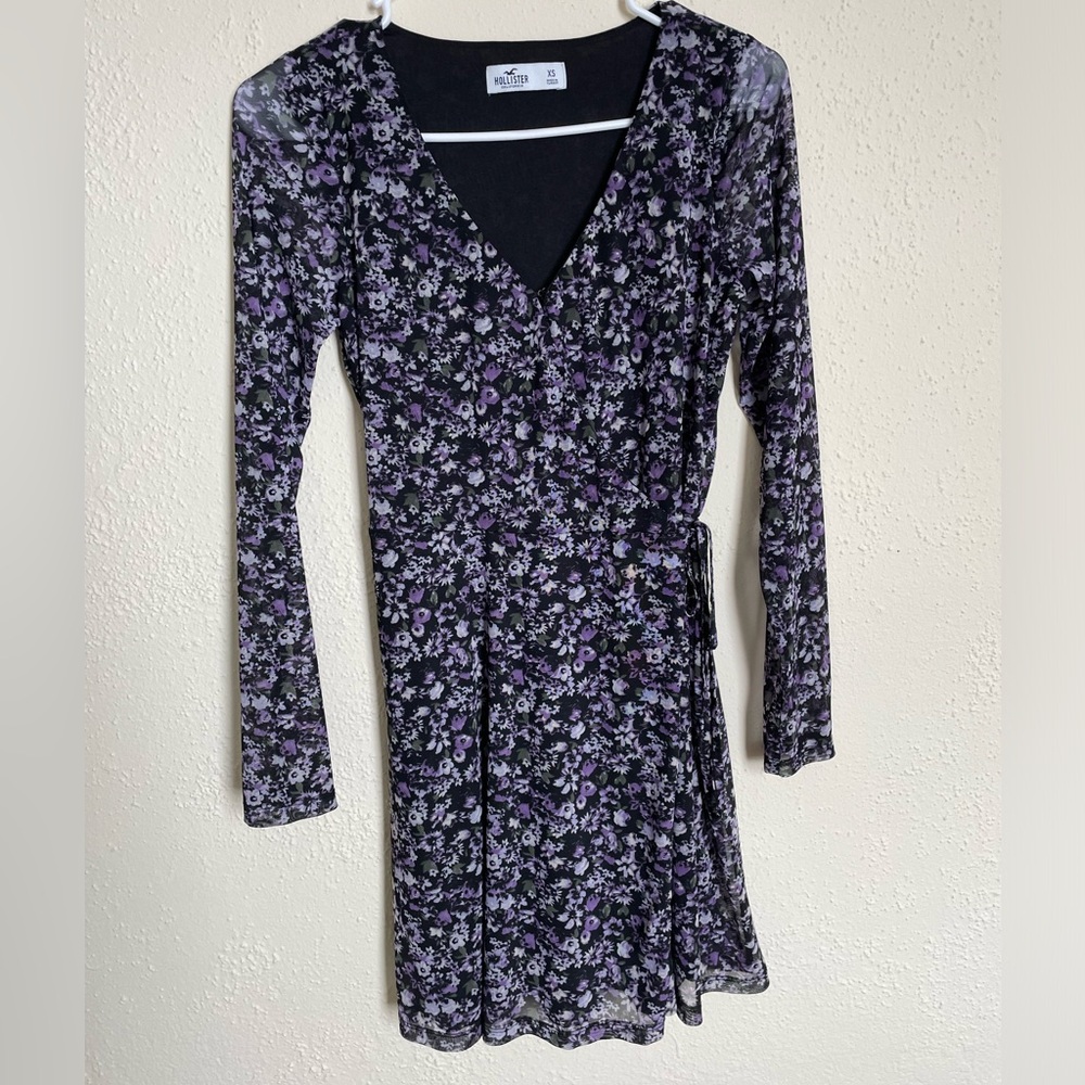 Hollister Faux Wrap Dress